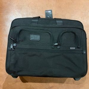 Tumi Wheeled Briefcase/Laptop Carry-on, Black